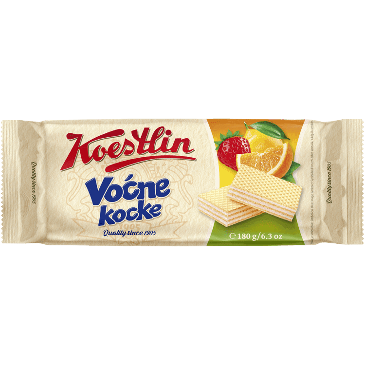 Koestlin Napolitanke voćne, 180 g