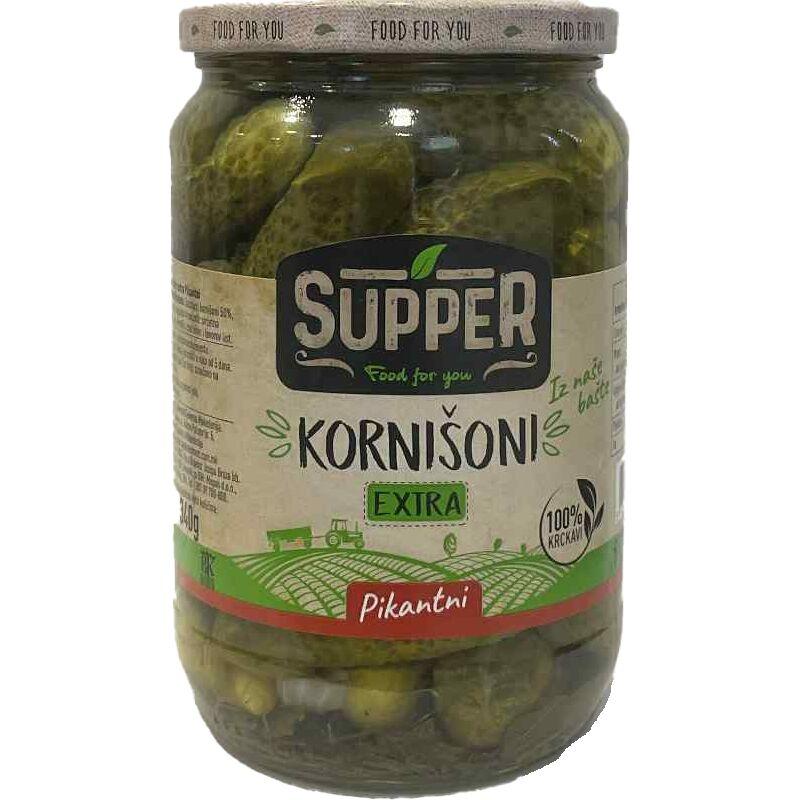 Supper Krastavci extra pikant, 680 g