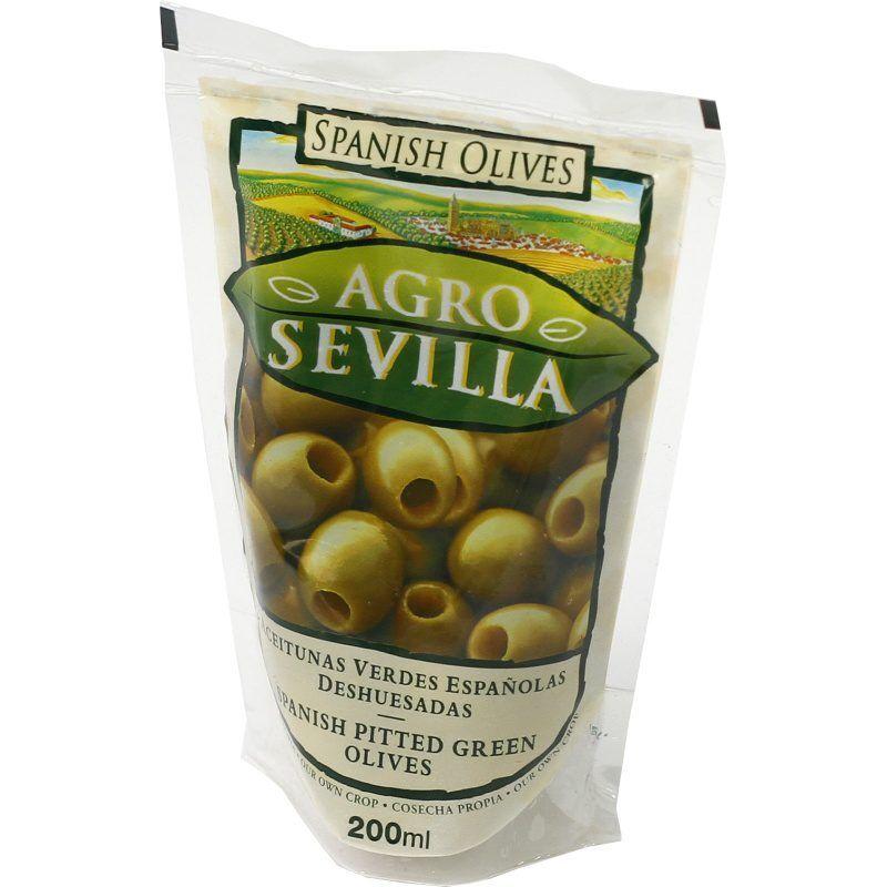 Seville Zelene masline bez koštice, 200 g
