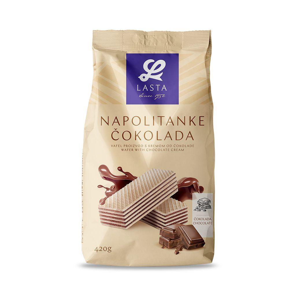 Lasta Napolitanke čokolada, 420 g