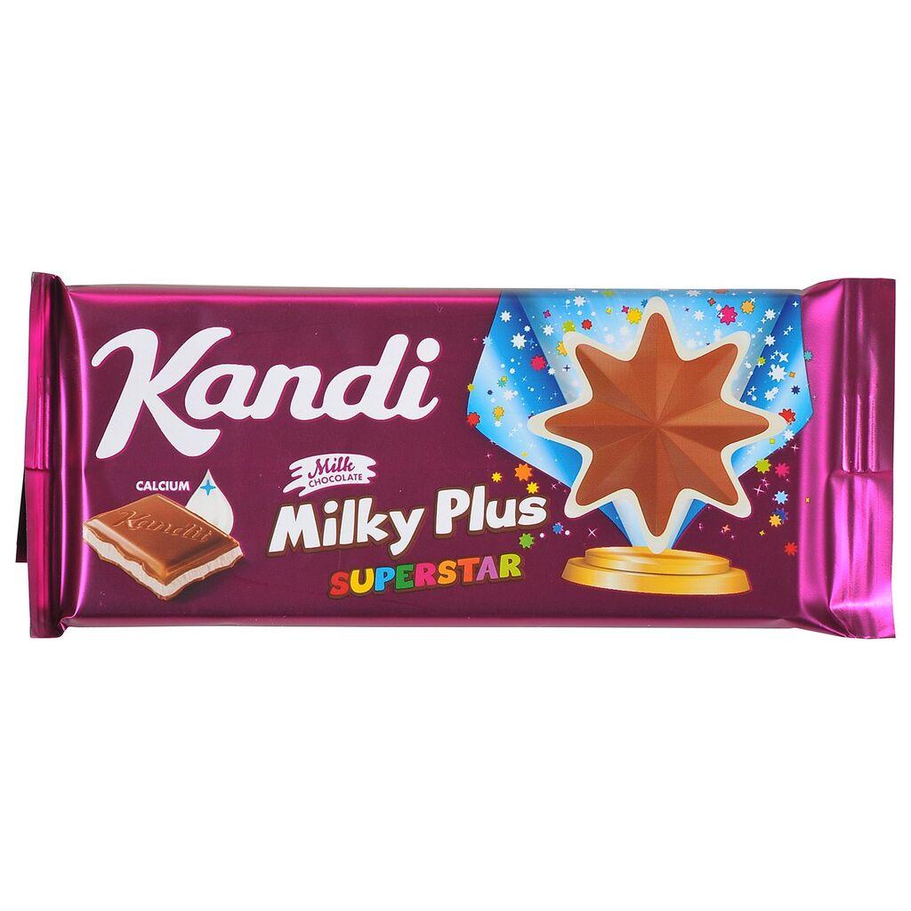 Kandit Milky plus čokolada, 90 g