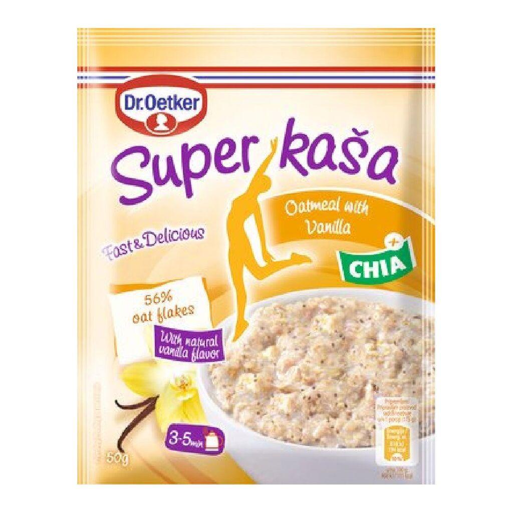 Dr. Oetker Super kaša, Vanilija i chia, 50g