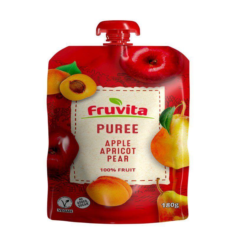Fruvita Pire jabuka, kajsija, kruška, 180 g