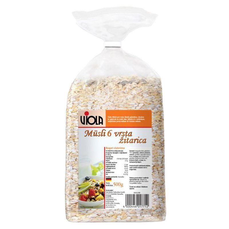 Viola Musli, 6 vrsta žitarica, 500 g