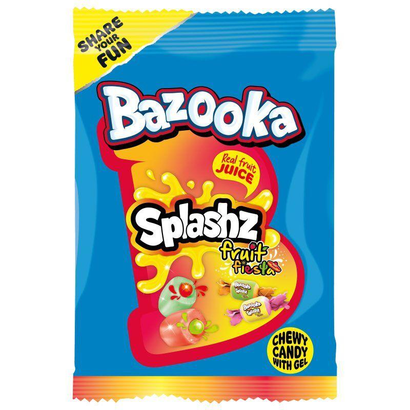Bazooka Splashz fruity, 120 g