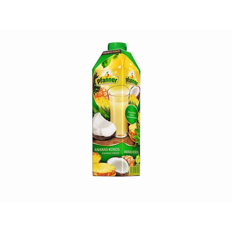 Pfanner Sok Ananas-kokos, 1 l