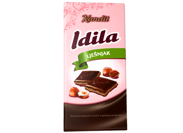 Kandit Idila lješnjak, 90 g