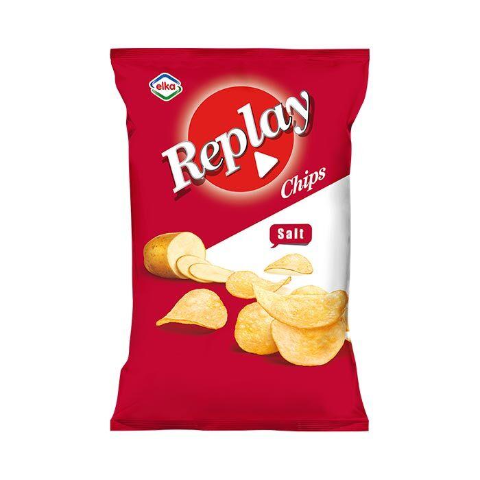 Replay Čips slani, 125 g