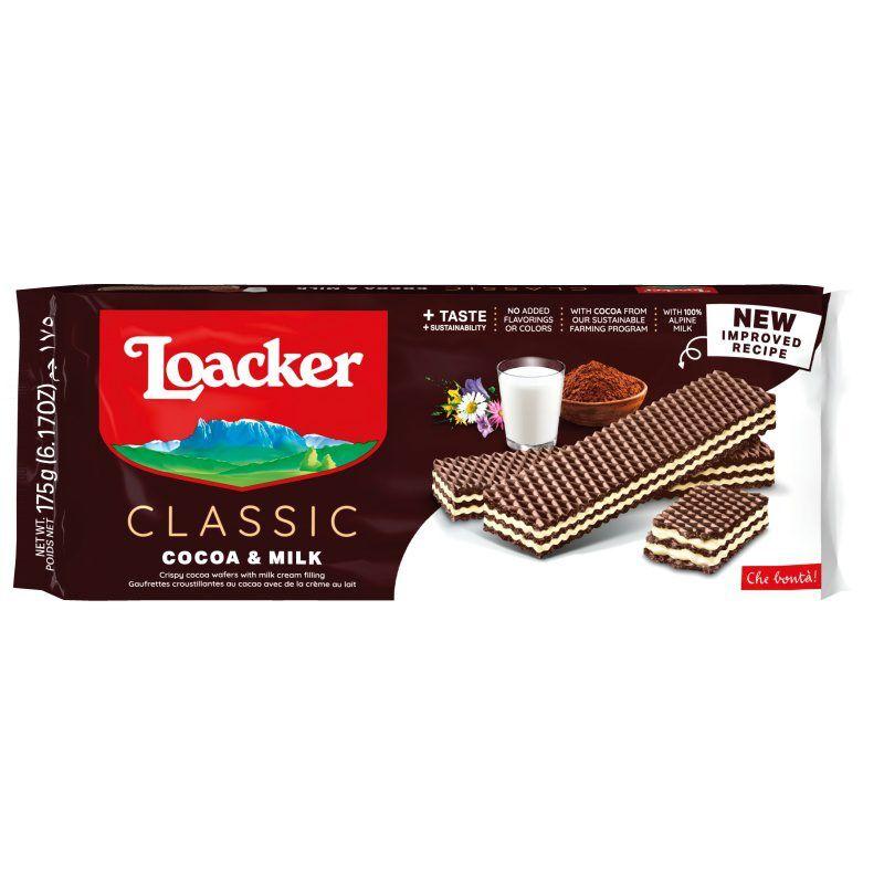 Loacker Napolitanke kakao i mlijeko, 175 g