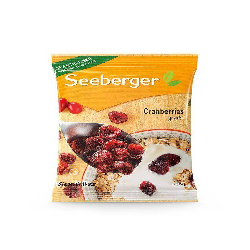 Seeberger Meke zaslađene brusnice, 125 g