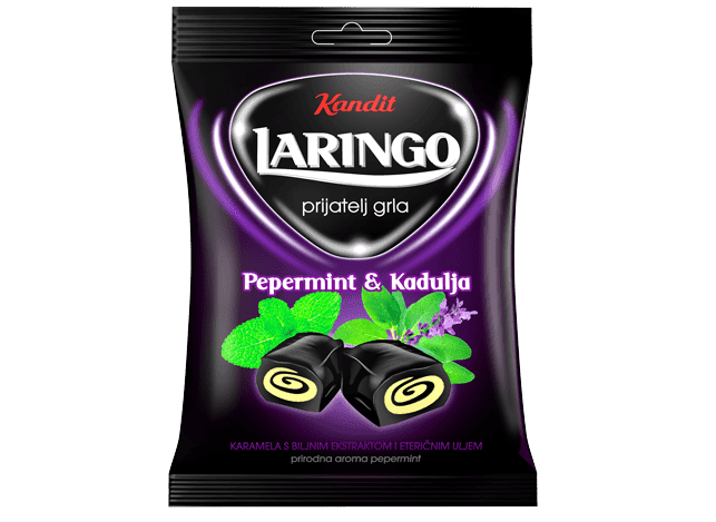 Laringo Karamela peppermint i kadulja, 100 g