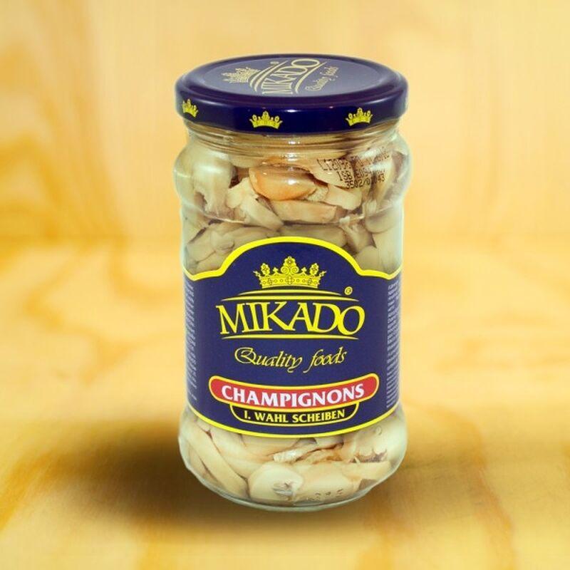 Mikado Šampinjoni rezani, 314 ml