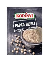 Kotanyi Začin Papar bijeli mljeveni