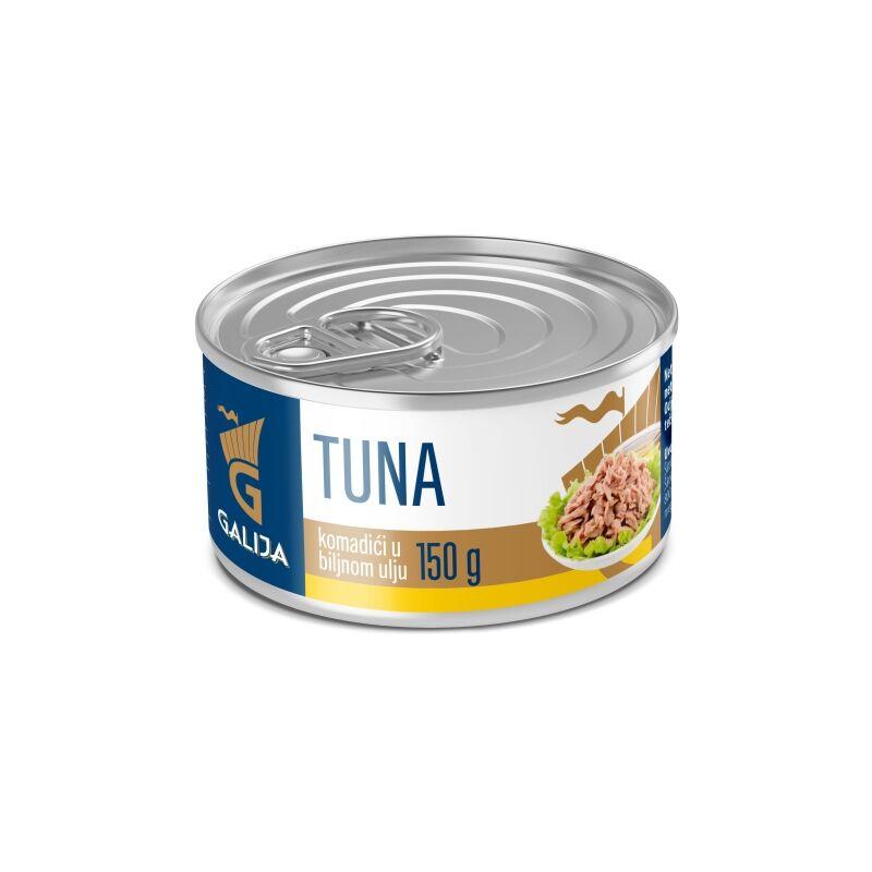 Galija Tuna komadići u biljnom ulju, 150 g