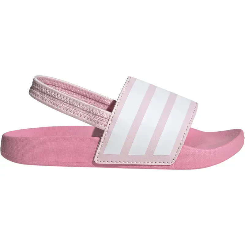 Adidas Papuče za djevojčice Adilette Estrap C, roze - bijele