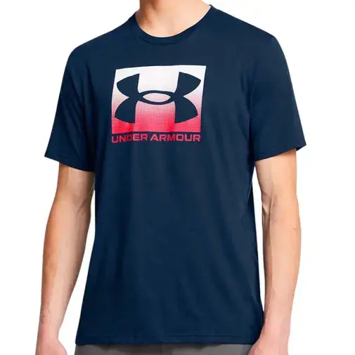Under Armour muška majica kratkih rukava UA M Boxed Sports Updated SS, Teget