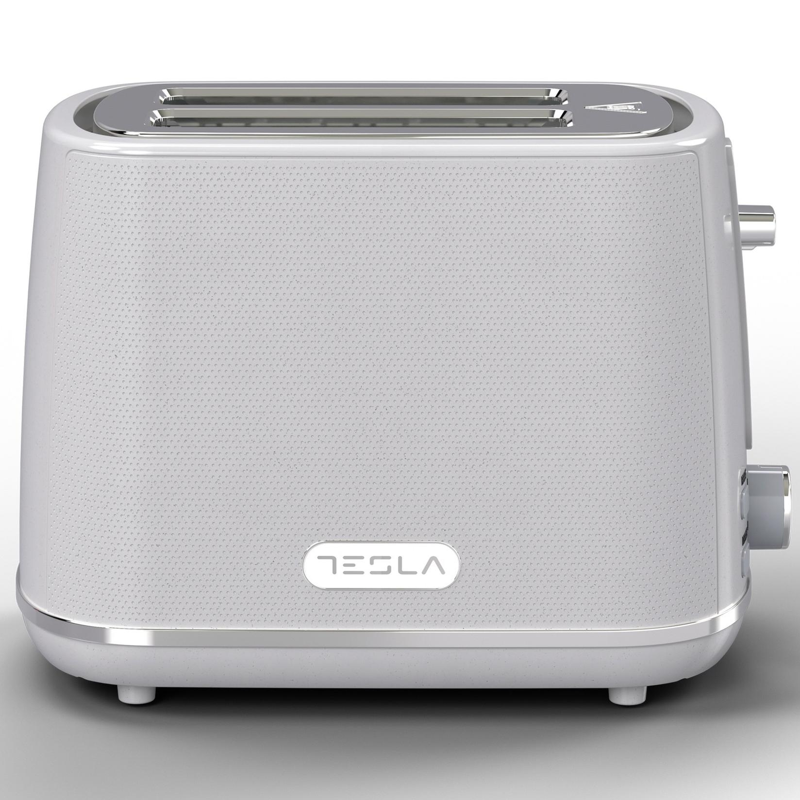 Tesla Toster - TS400GX, 930W, Sivi