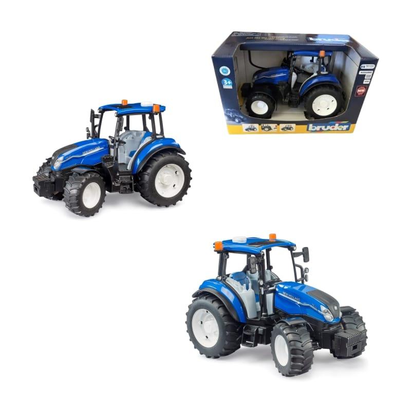 Bruder Traktor New Holland 120, Plavi