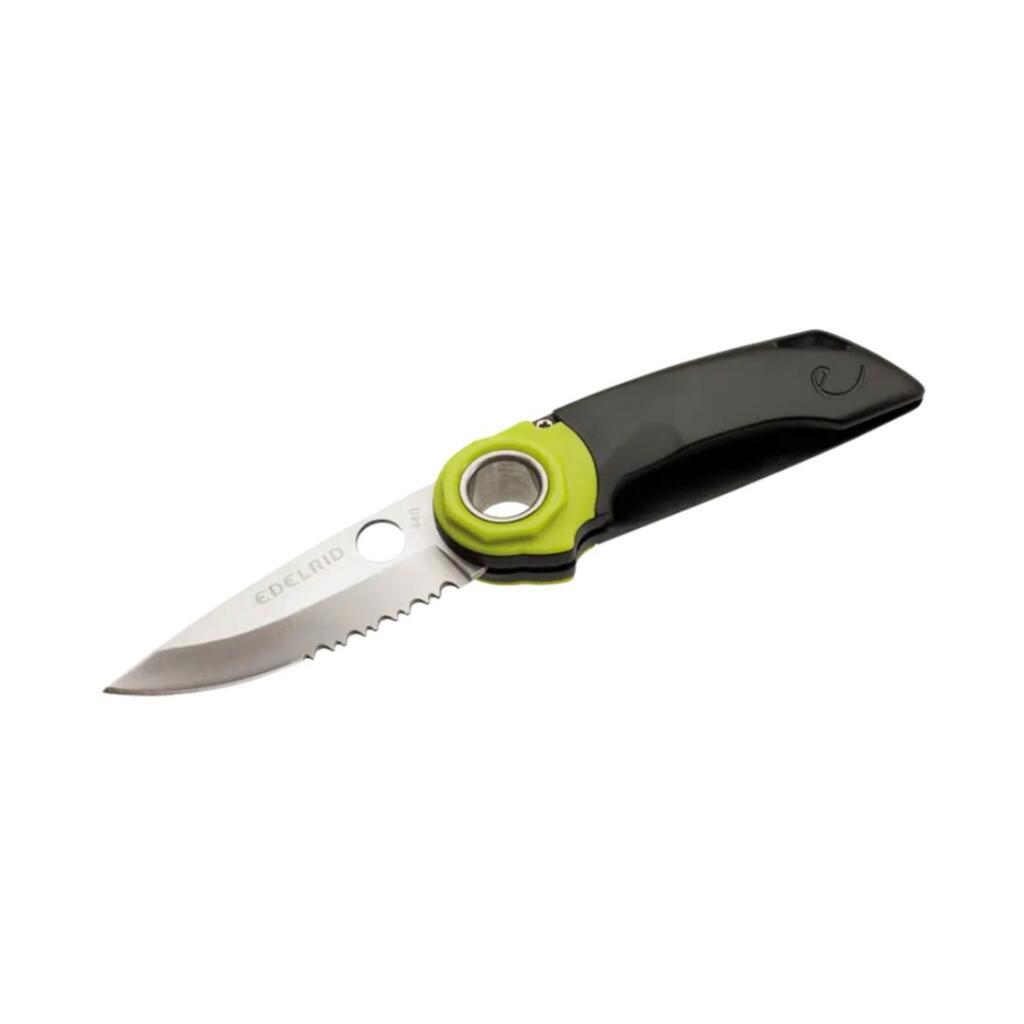 Edelrid Nož za uže Rope Tooth, Crni