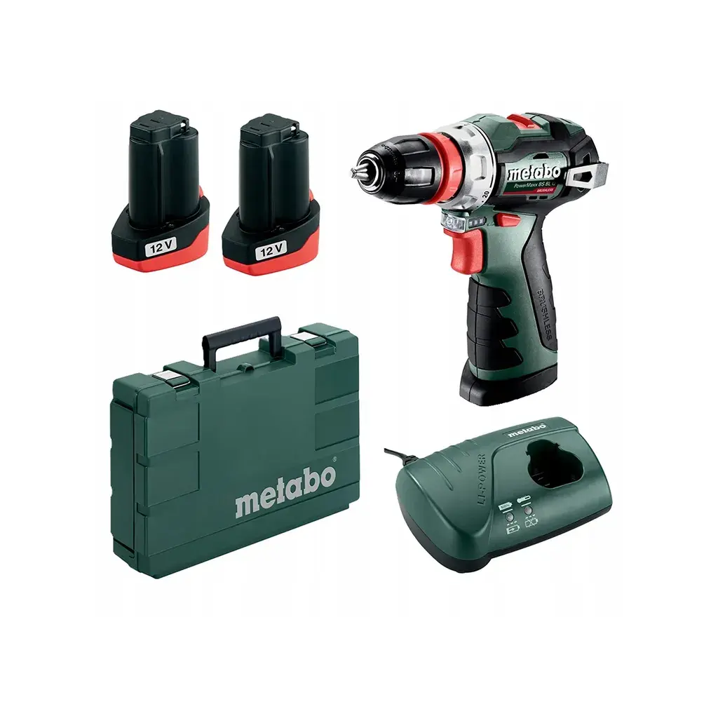 Metabo Aku bušilica odvijač PowerMaxx BS BL Q 12V