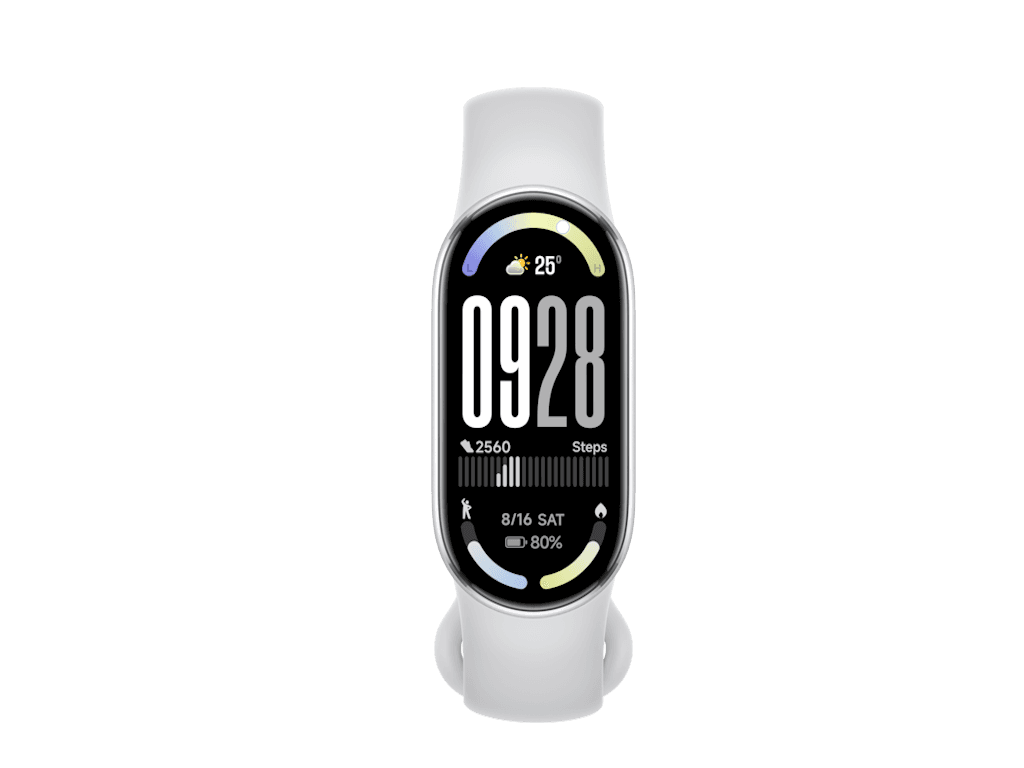 Xiaomi Pametni sat Smart Band 10, Srebrne boje
