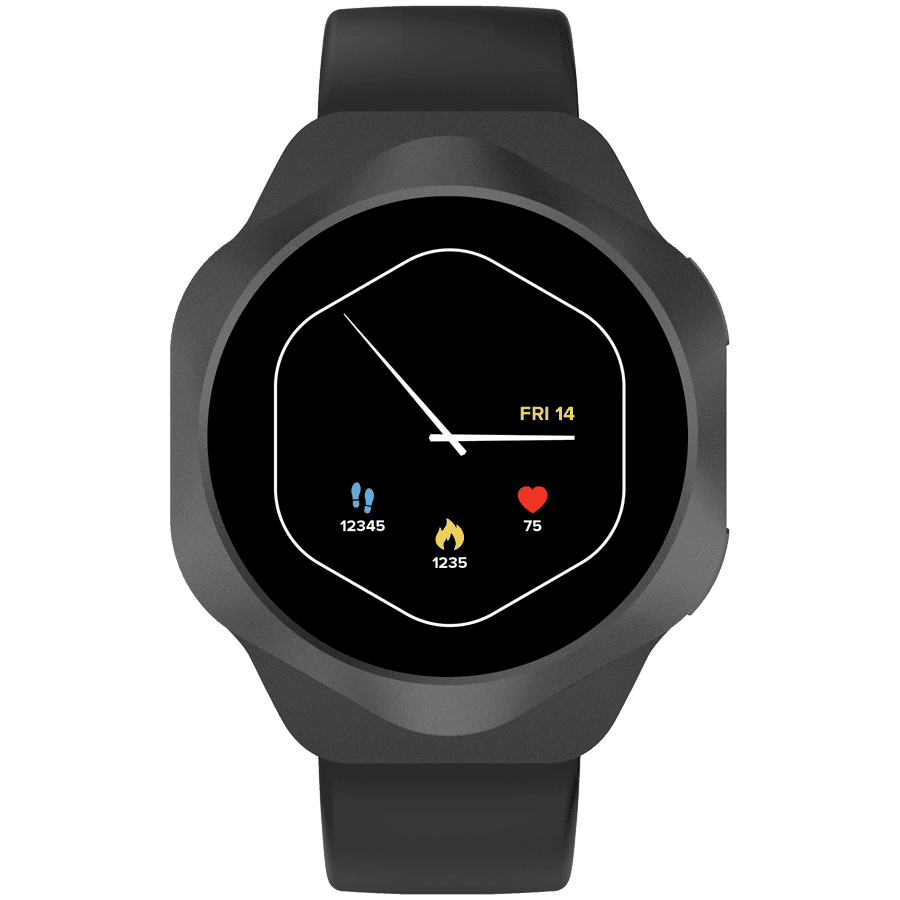 Canyon Pametni sat Hexagon 88 BT Call, Crni