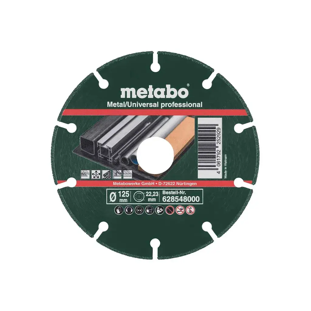 Metabo Dijamantska rezna ploča  628548000, 125x1.3x22.2 mm