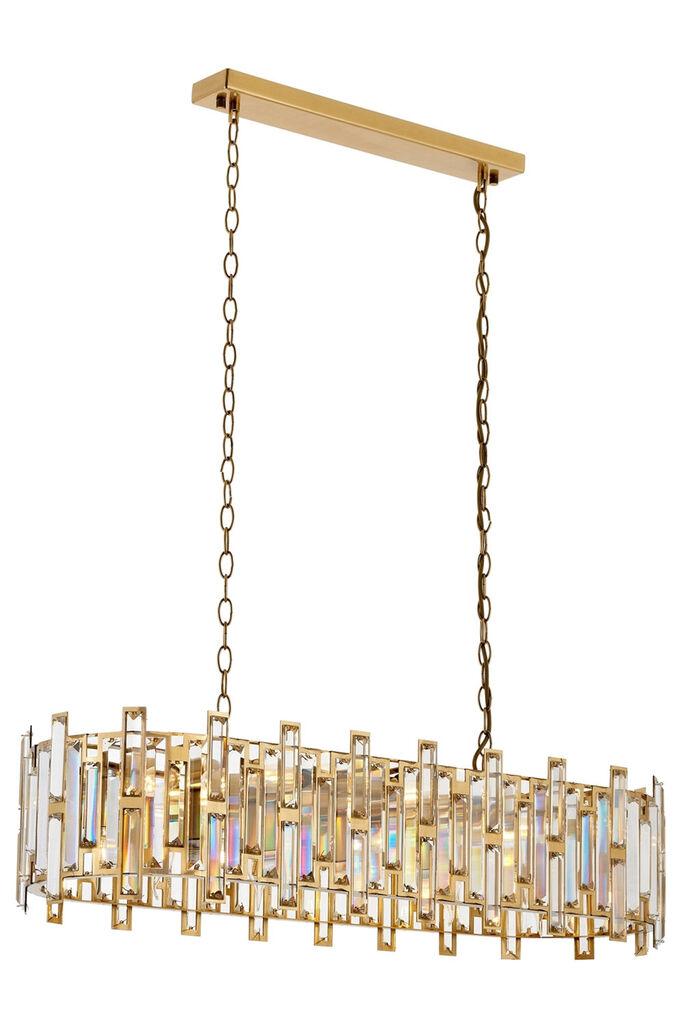Opviq Luster Av-4307-E30X90, 105x90x30cm, zlato
