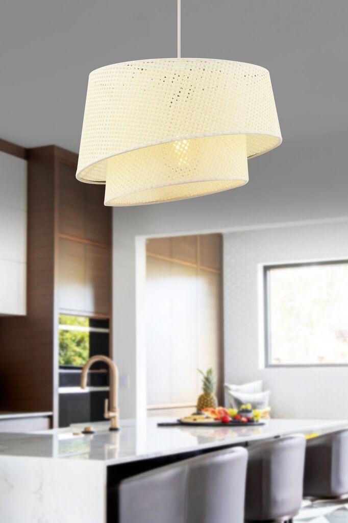 Opviq luster Barette Hazeran, 32x32cm, bijeli