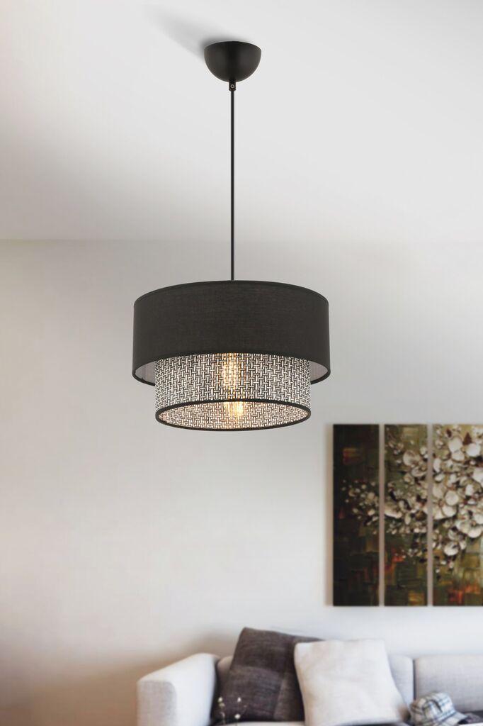 Opviq Luster Echo, 30x30cm, crna