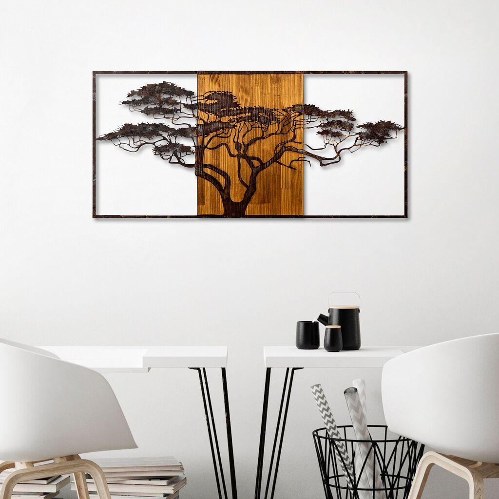 Wallity Zidna dekoracija Akacija-328-A, 147cmx70cmx3cm, Hrast