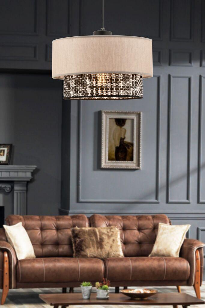 Opviq Luster Echo, 30x30cm, bež-crna