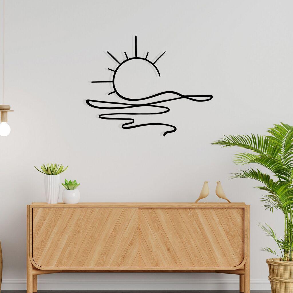 Wallity Zidna dekoracija Alborada, 55x44cm, Crna