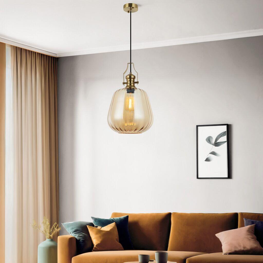 Opviq Luster Cabana-P01-CO, O30, 38cm, IP20 Zlatne boje