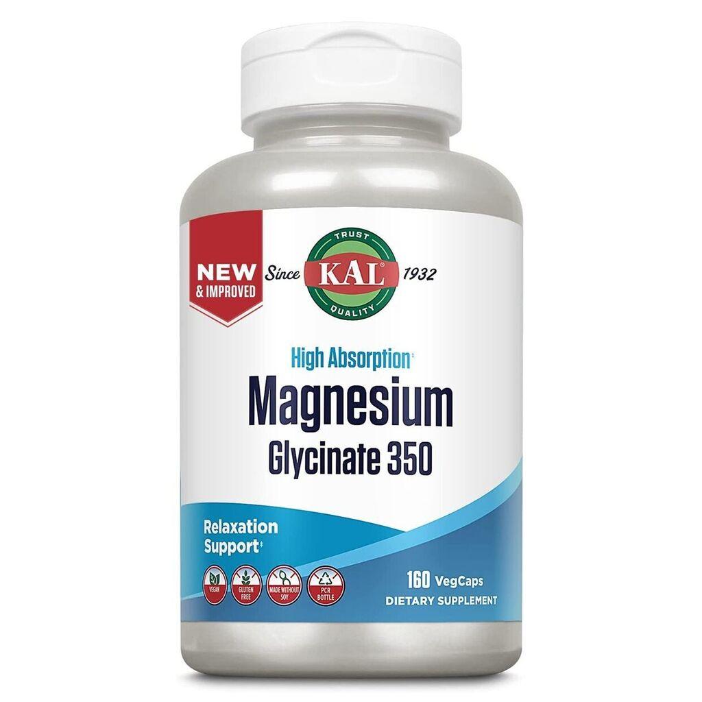 Kal Magnesium Glycinate 350 mg, 160 tableta