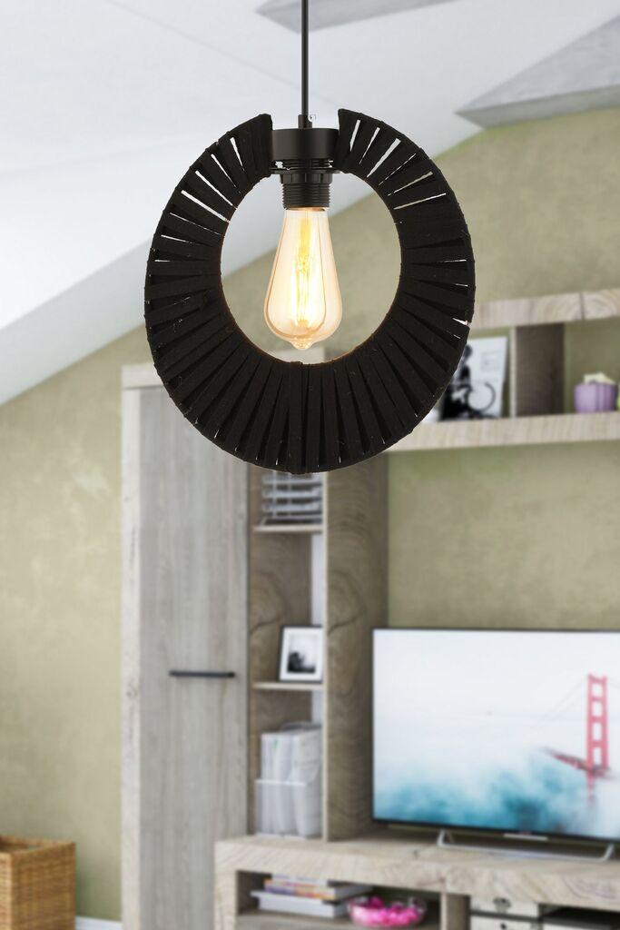 Opviq luster hljeb, 30 cm, crni