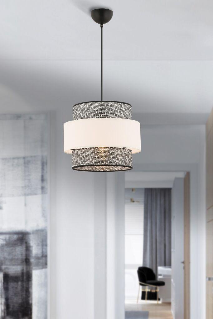 Opviq Luster Cascade, 30x30cm, crno-bijela