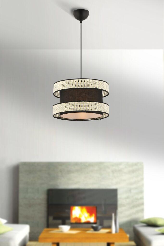 Opviq Luster Halo, 40x40cm, krem-crna