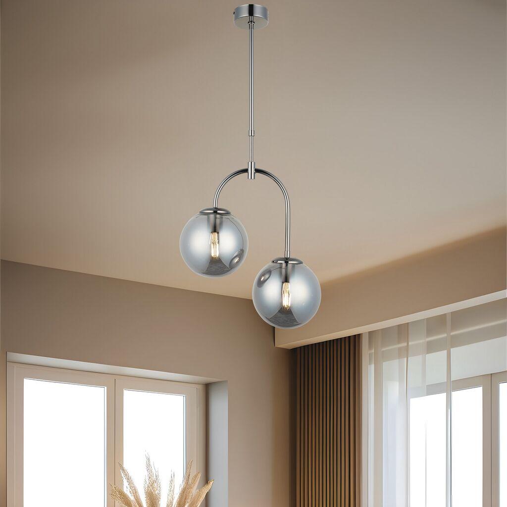 Opviq Luster Portemo-87-02, O18, 16.5cm, IP20 srebrne boje