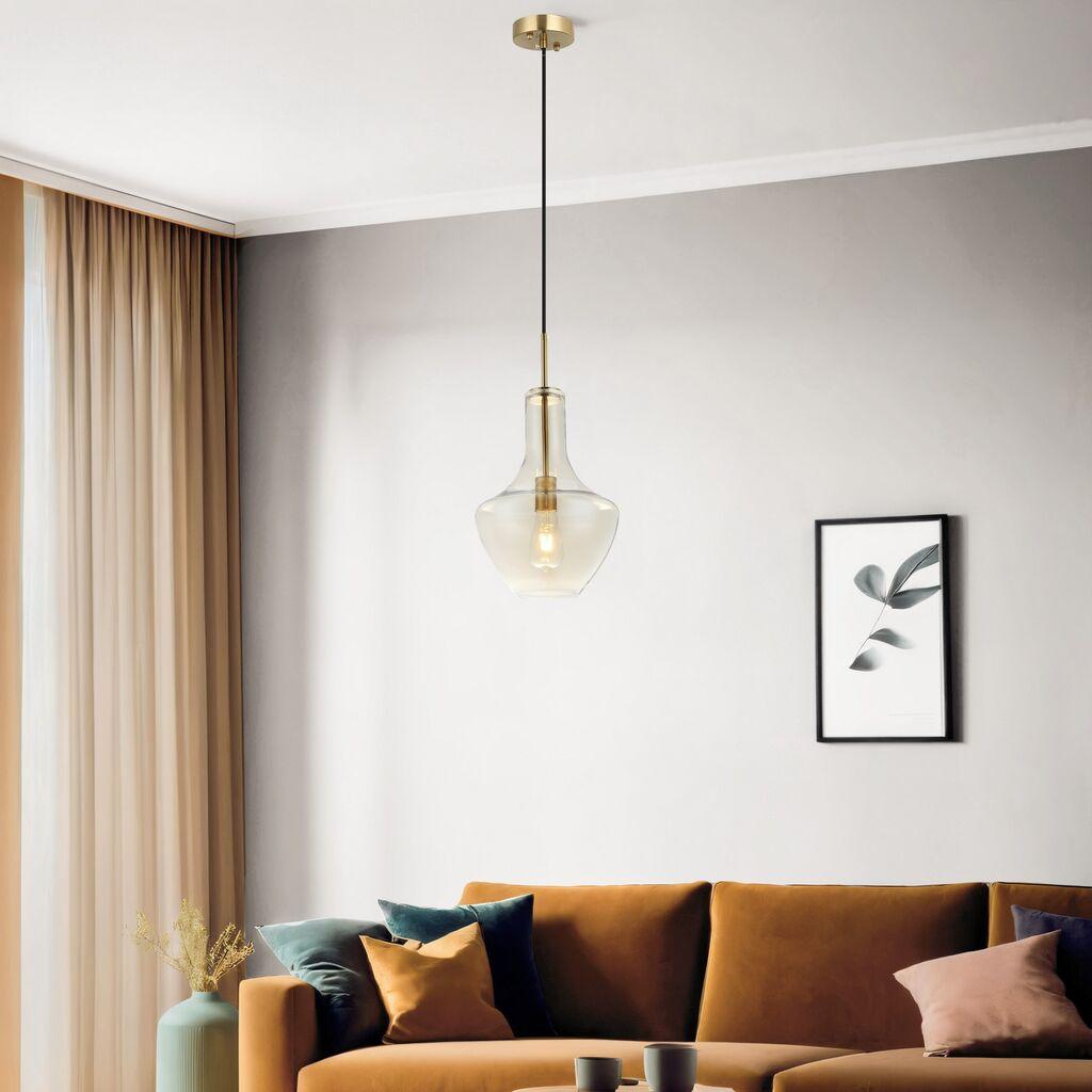 Opviq Luster Grava-P01-CO, O27, 27cm, IP20 Zlatna boja