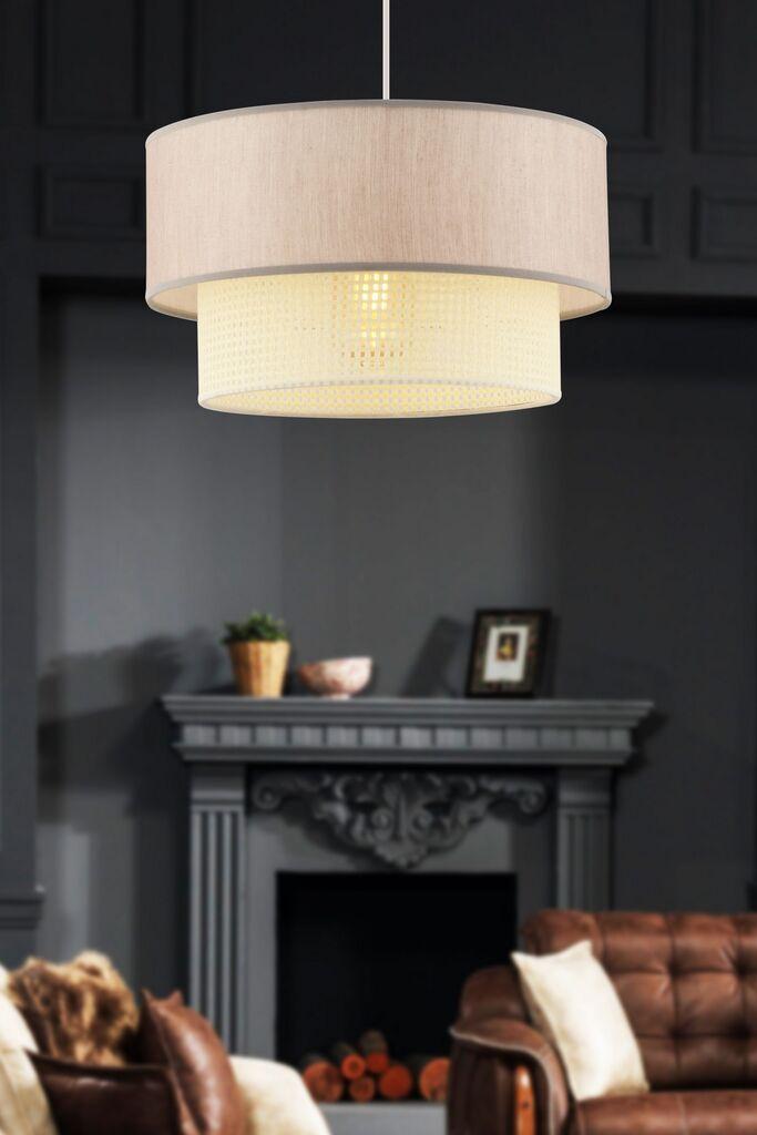 Opviq Luster Echo, 30x30cm, bež-bijela