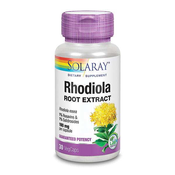 SOLARAY Rhodiola 100mg, 30 kapsula