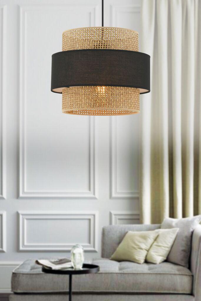 Opviq Luster Cascade, 30x30cm, bež-crna