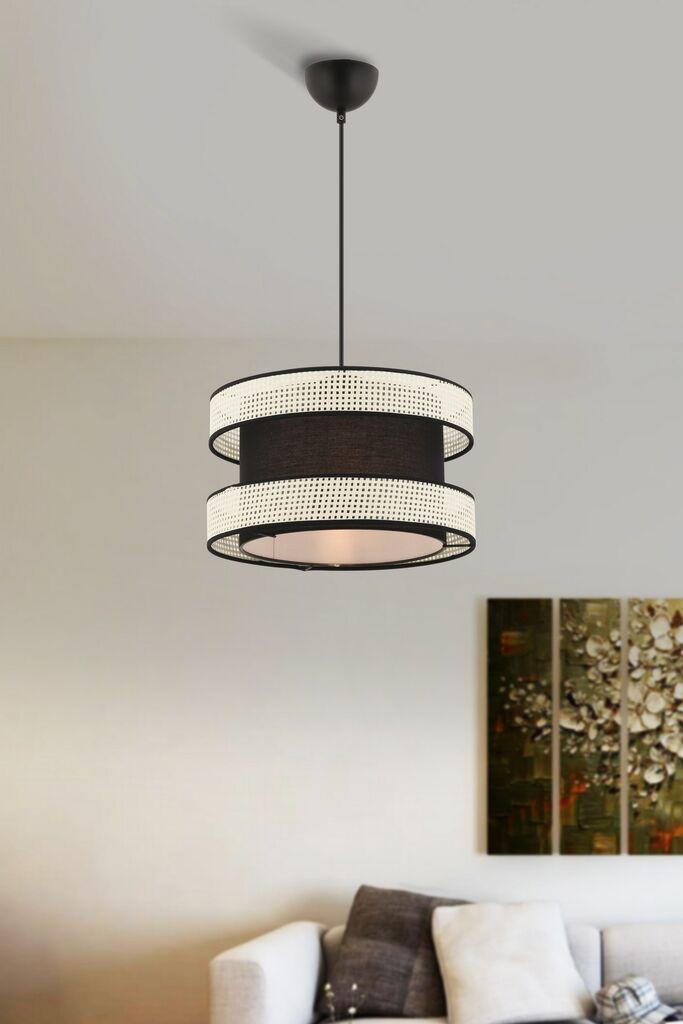 Opviq Luster Halo, 40x40cm, antracit-bijela