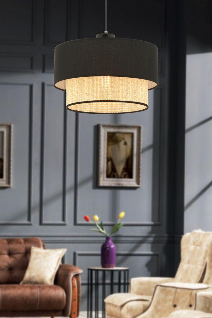 Opviq luster Echo Hazeran, 30x30cm, bež-crni