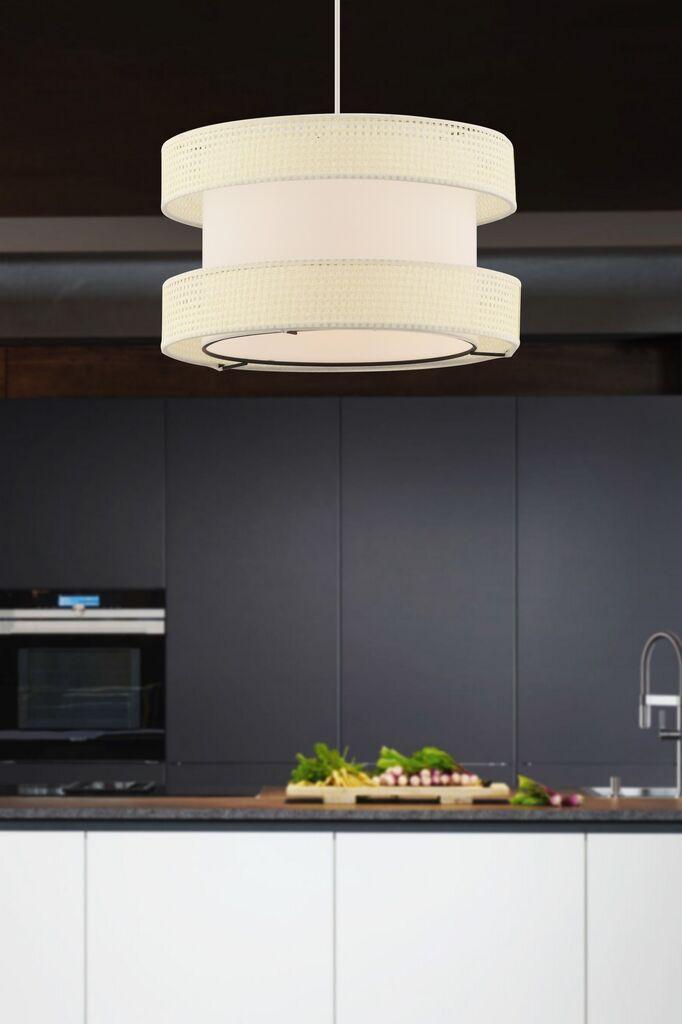 Opviq Luster Halo, 40x40cm, bijela