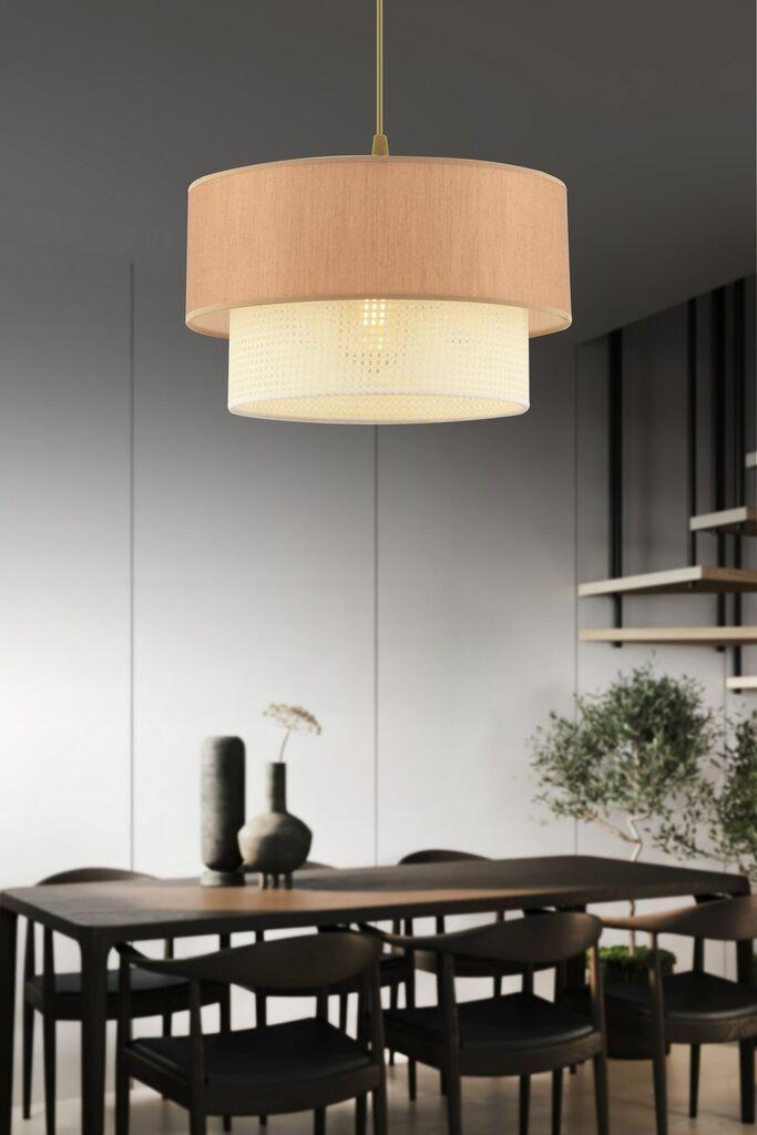 Opviq Luster Echo, 30x30cm, Bijelo-narandžasta