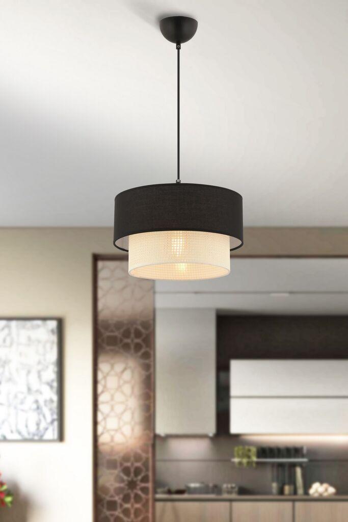 Opviq Luster Echo, 30x30cm, Crno-Bijeli