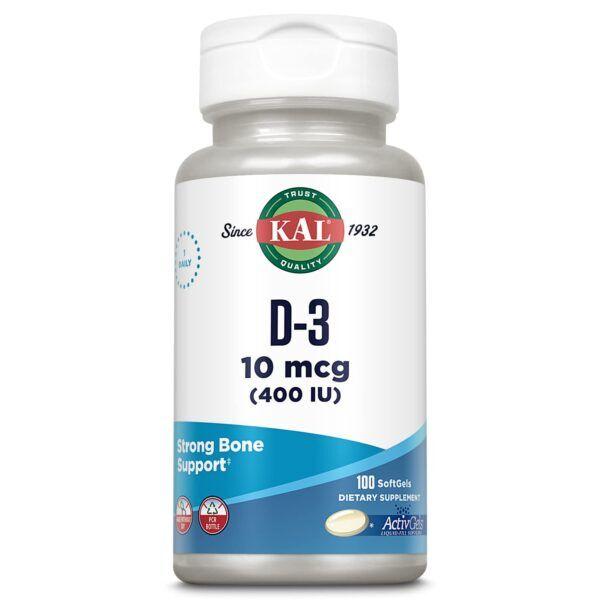 Kal Vitamin D3 400 IU, 100 tableta