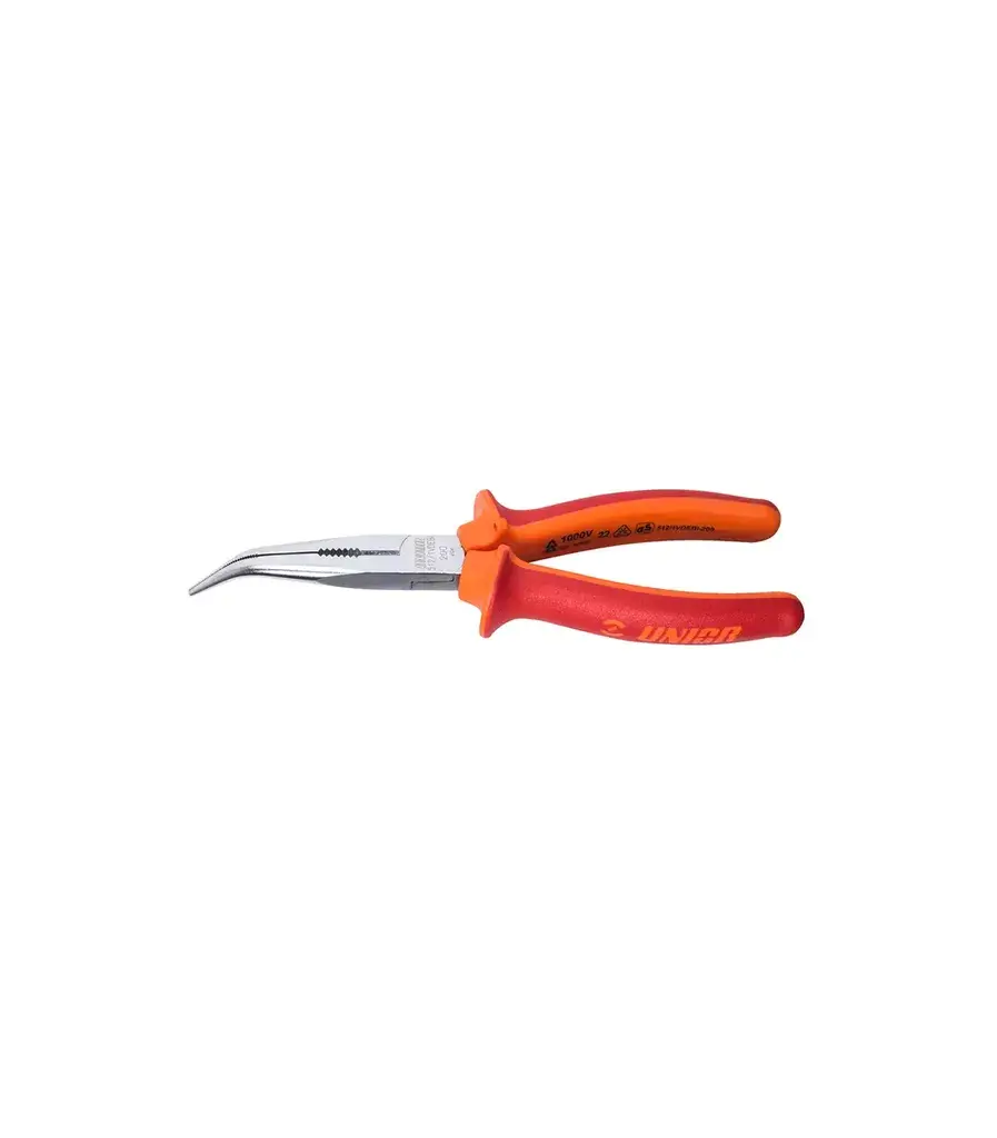 Unior Mehaničarska kosa kliješta 512/1VDEBI, 200mm, Crveno-narandžasta
